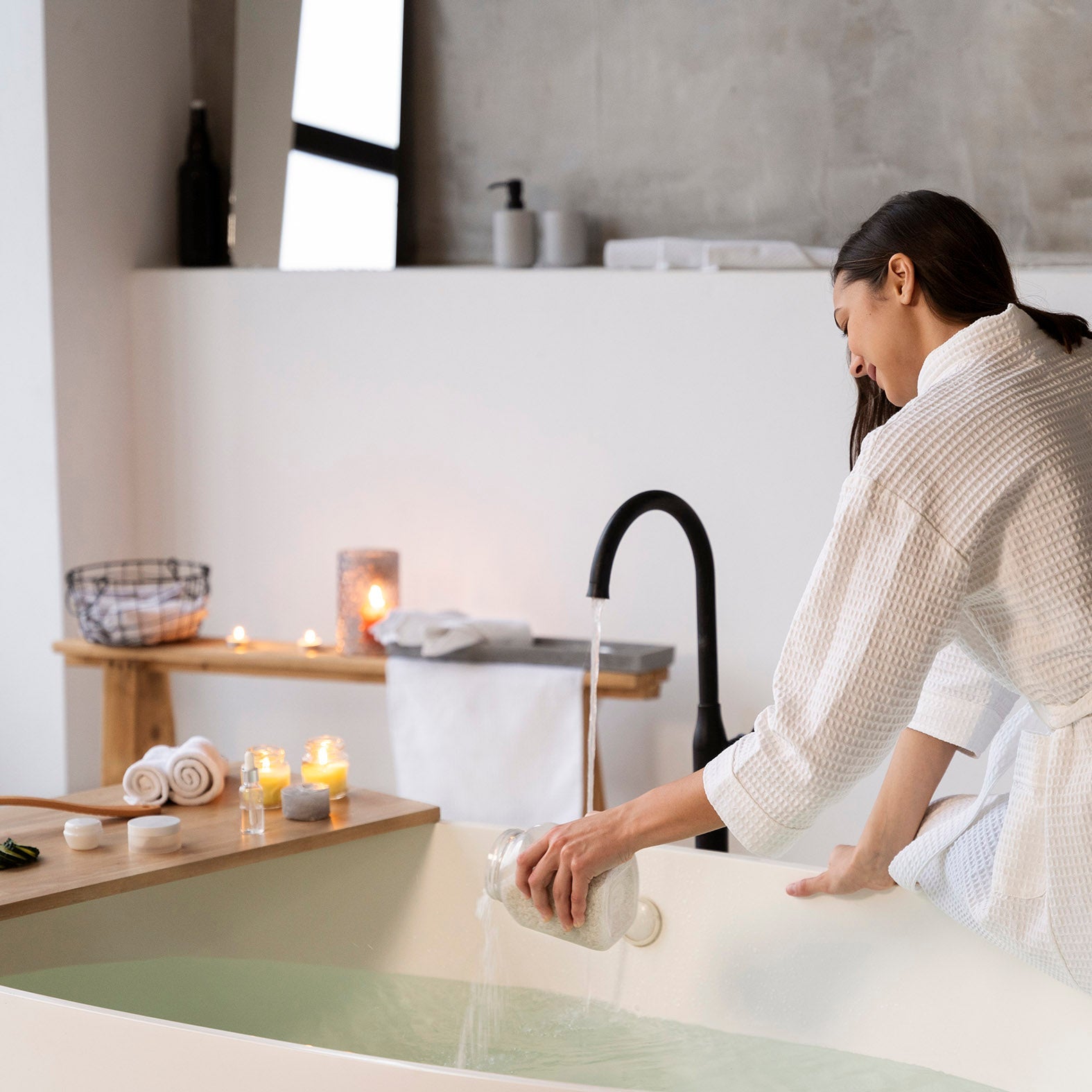 享受芳療浴鹽浸浴的天然療癒力量