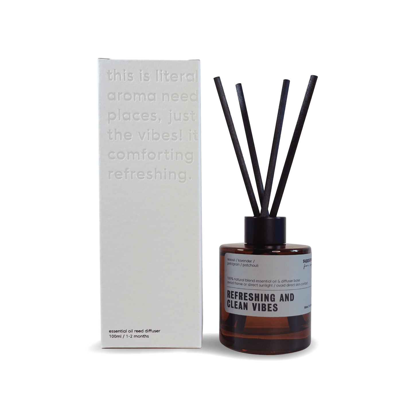 refreshing and clean vibes - diffuser - supplement for soul