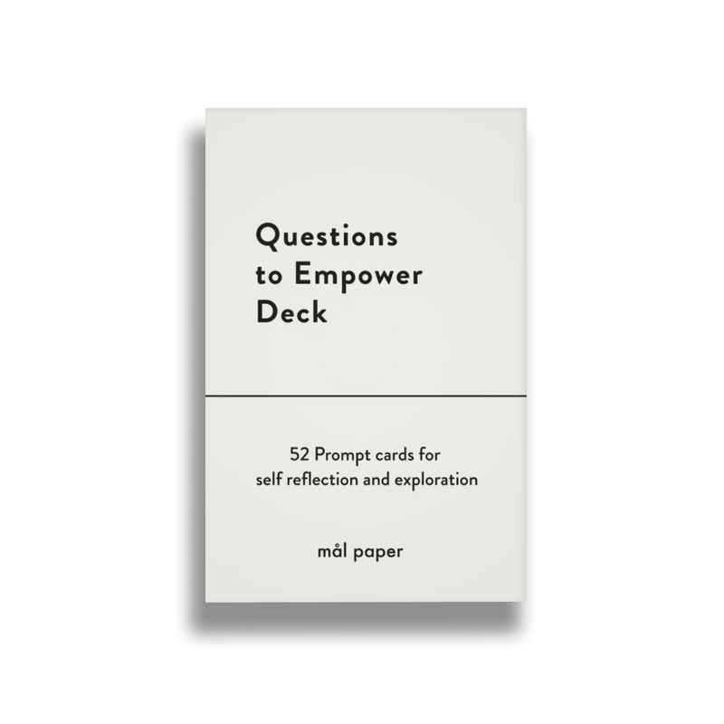 Questions To Empower Card Deck - supplement for soul