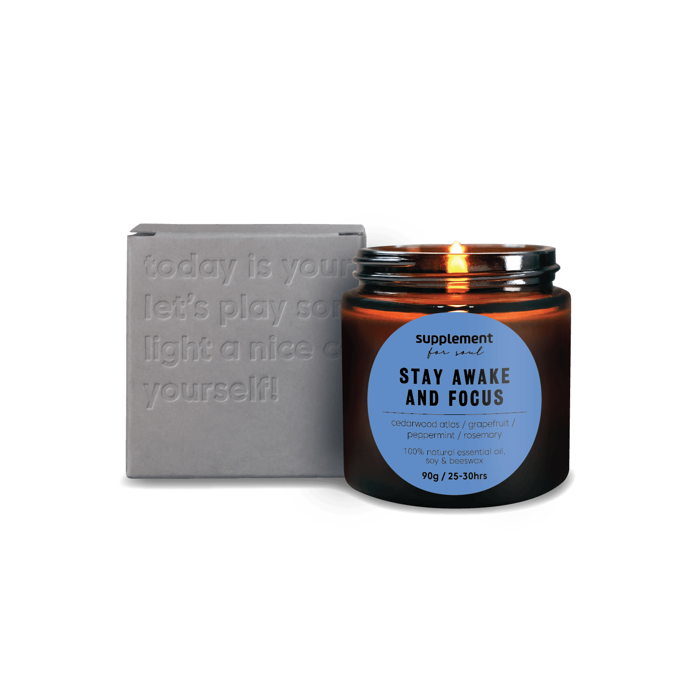 Wellness Candles - Day's Formula - medium - supplement for soul